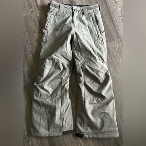 ORAGE youth size 8 grey snowpants